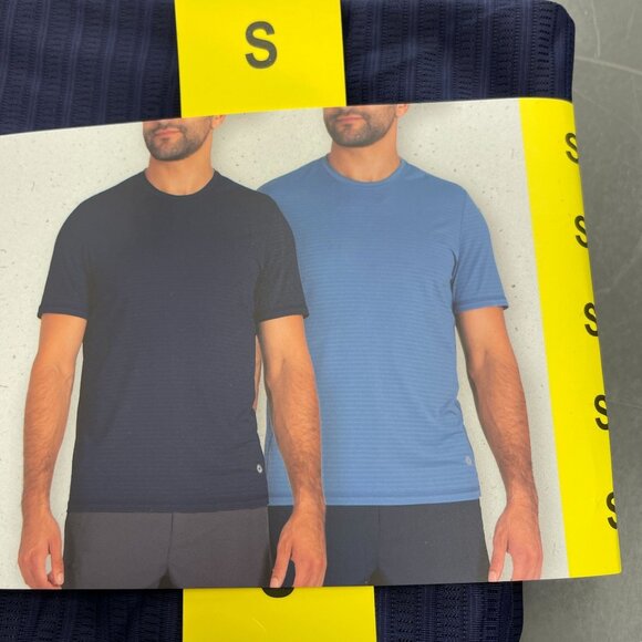 NEW Soybu Men's S 2-Pack Active T-Shirts Cooling 4-Way Stretch Moisture Wicking - Picture 4 of 6